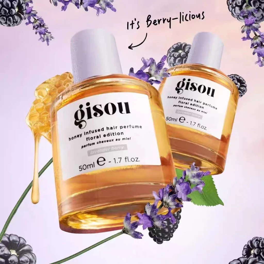 Xịt dưỡng ẩm và làm mềm dầu tóc Gisou - 50ML -