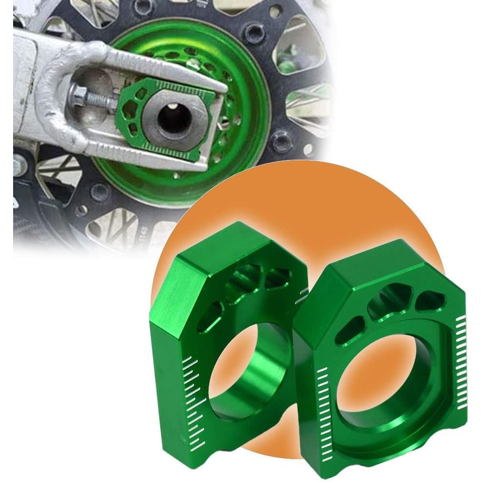 Phụ kiện xe máy căn chỉnh xích cho Kawasaki KX125 KX250 KX250F KX450F KLX450R Enduro