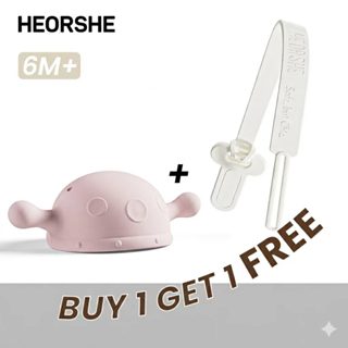 HEORSHE [MUA 1 Tặng 1 Dây Xích] Đồ chơi mọc răng bằng silicon Explorer - Miếng dán nhẹ nhàng an toàn, thân thiện với môi trường cho trẻ sơ sinh - Lý tưởng cho 3 tháng trở lên, giúp mọc răng và nhét tay