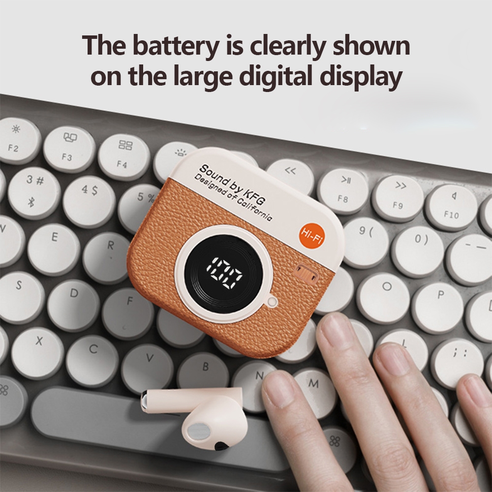 Tai nghe không dây HQAi H12 tích hợp mic, tai nghe Bluetooth thể thao, chống ồn