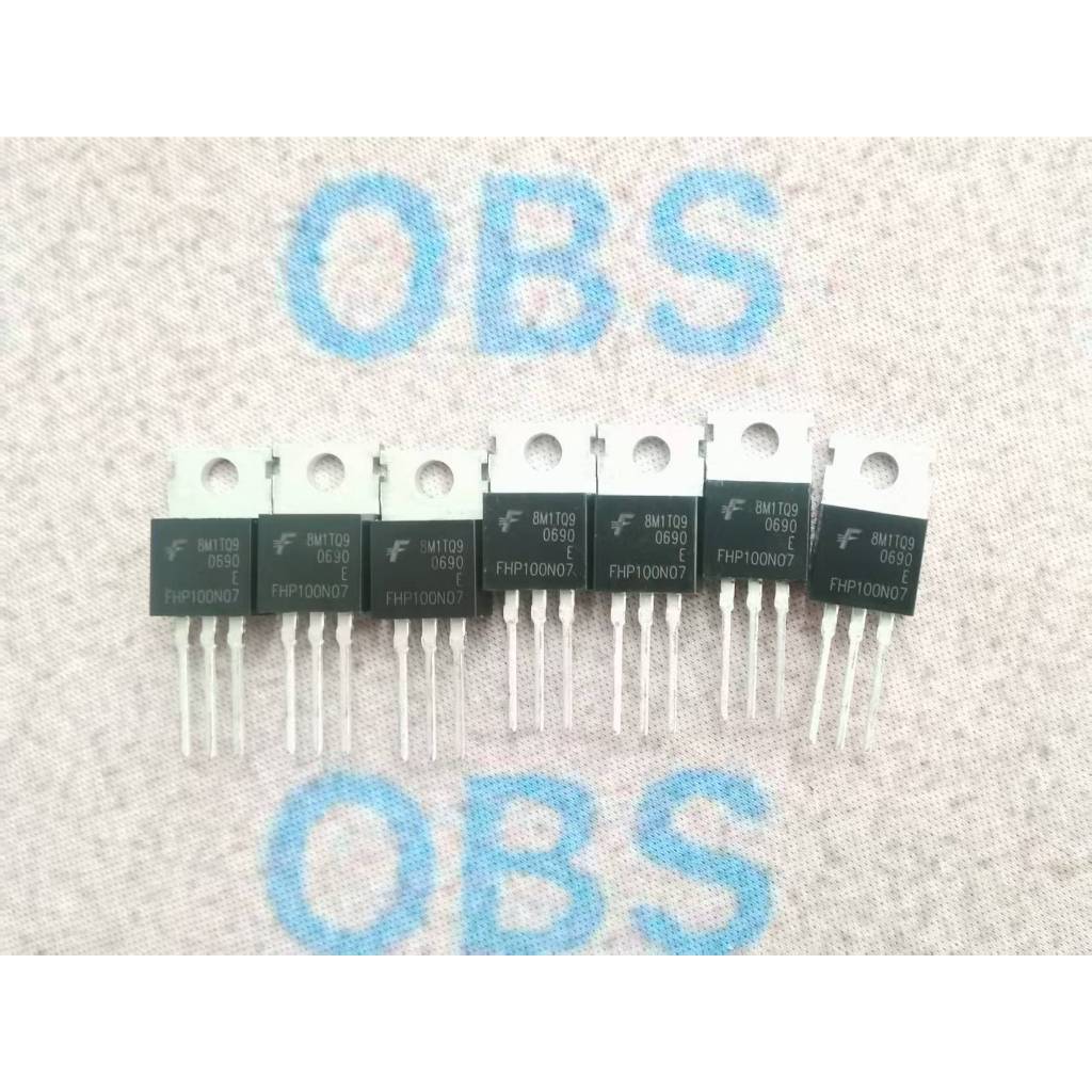 ((10 Chiếc) Ống Hiệu Ứng Trường FHP100N07 100A 70V TO-220 Bao Bì