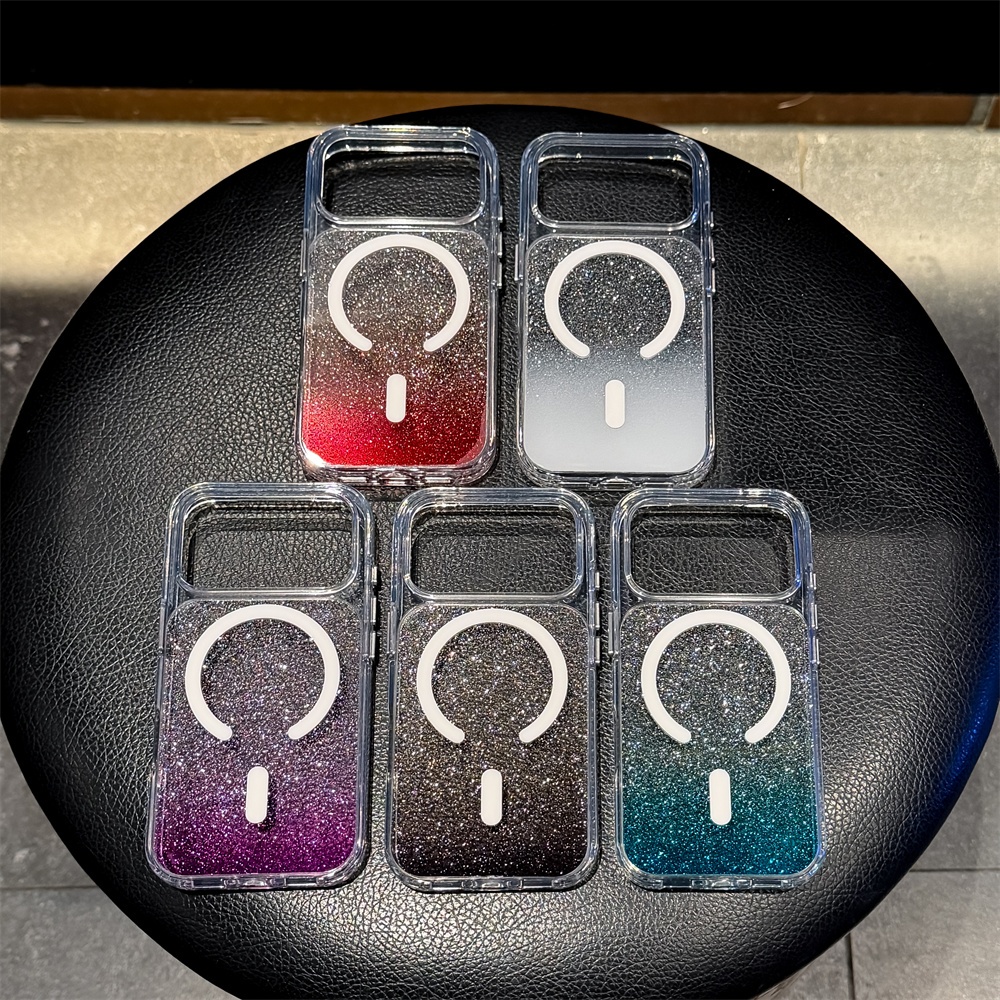 Ốp lưng chống sốc trong suốt Glite sang trọng cho iPhone 17 Pro Max cho iPhone 17Air 16 Plus i15 14 