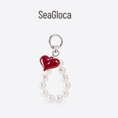 SeaGloca Nhỏ Thơm Ngọc Trai Kẹo Nơ Móc Chìa Khóa Mặt Dây Chuyền Túi Xách Trang Trí Mặt Dây Chuyền Ba Lô Mặt Dây Chuyền Cho Nữ 00045