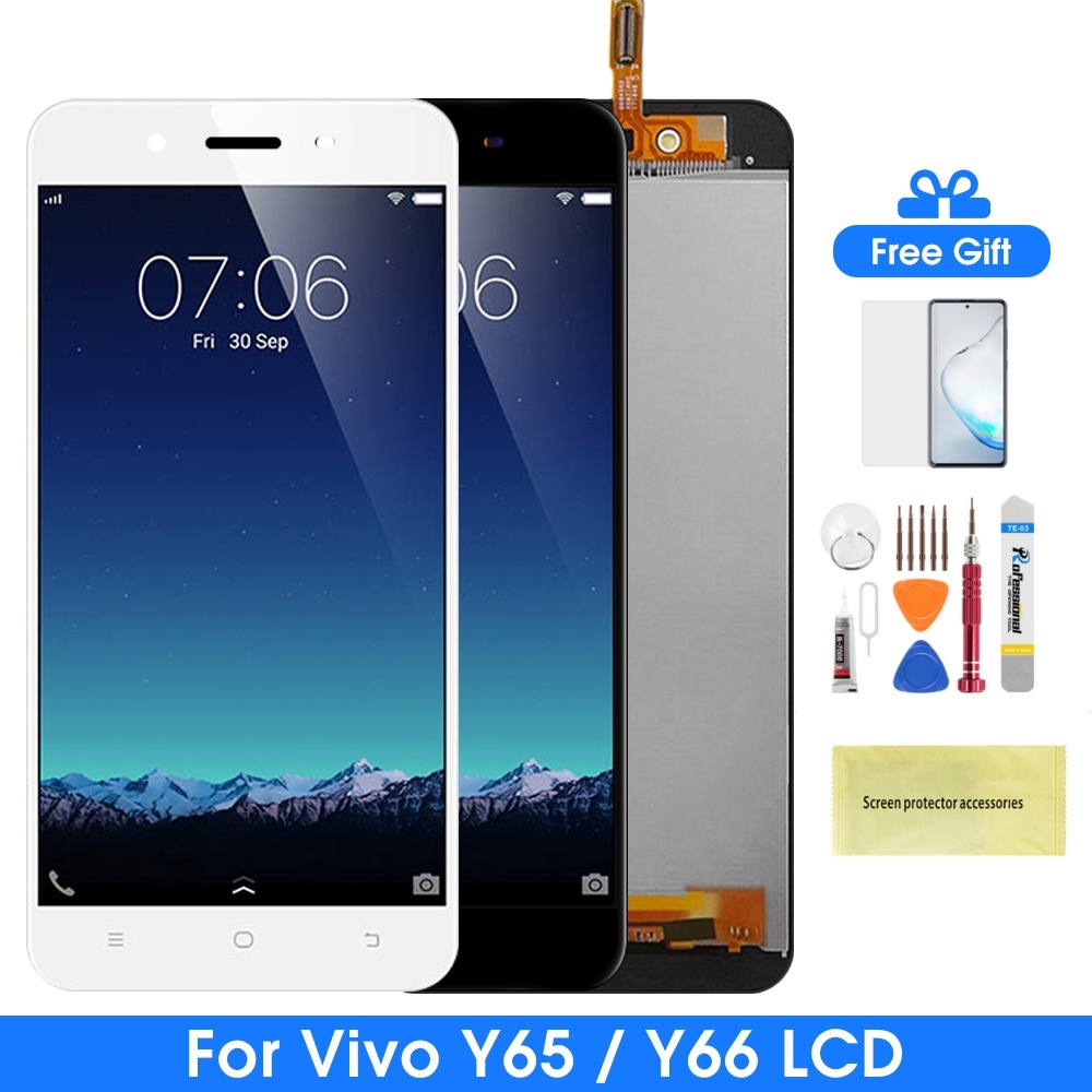 Dành Cho VIVO Y66 V5 Lite Màn Hình LCD Bộ Số Hóa Cảm Ứng Thay Thế Màn Hình Samsung Y66 / Y65