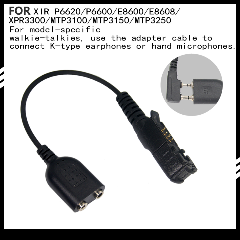 Thích Hợp Cho Xe Máy DP2000e XPR3000e P6600 P6620 Bộ Chuyển Đổi Tai Nghe DEP500E DP2400 DEP550 DEP57
