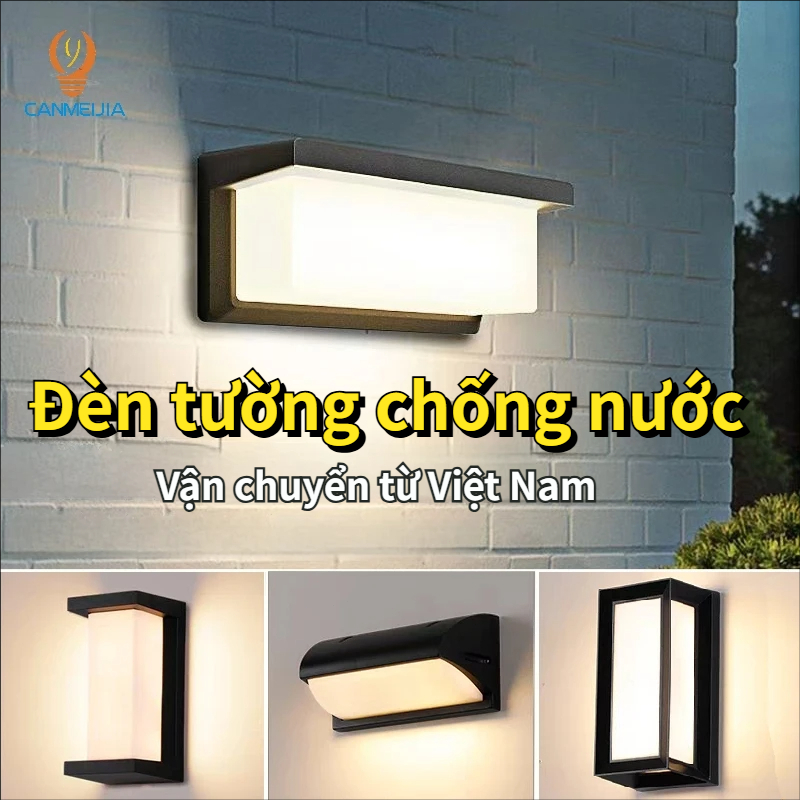 Dèn treo tường trang trí phòng khách phòng ngủ đèn LED gắn tường ngoài trời điện áp 85-265v