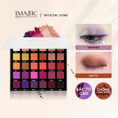 Bảng Phấn Mắt IMAGIC 30 Màu Mịn Màng Và Ánh Ngọc Trai Kết Hợp Trang Điểm Mượt Mà 312g