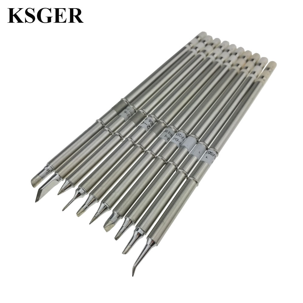Dụng cụ điện tử Dụng cụ hàn sắt KSGER 220v T12-B BC2 D08 D24 D4 C1 C4 I JL02 K Đầu hàn cho trạm hàn 