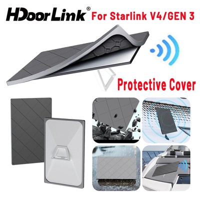 HdoorLink Cho Starlink V4 Vỏ Bảo Vệ Silicon Chống Sốc Chống Thấm Nước Chống Trầy Xước Vỏ Bảo Vệ Cho Starlink Gen 3