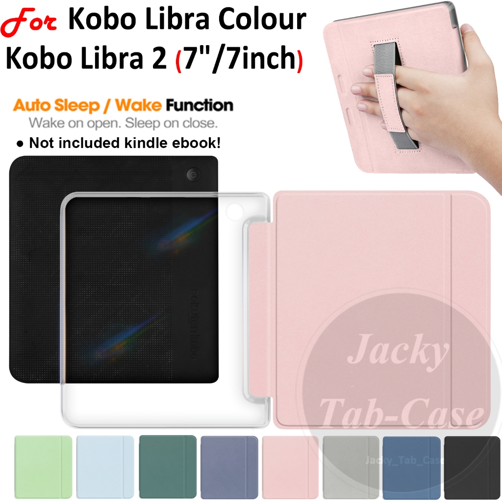 Ốp lưng cầm tay & Acrylic cho màu Kobo Libra | Mẫu eReader Libra 2 N428 N418, Vỏ lật từ tính 7 "Libr