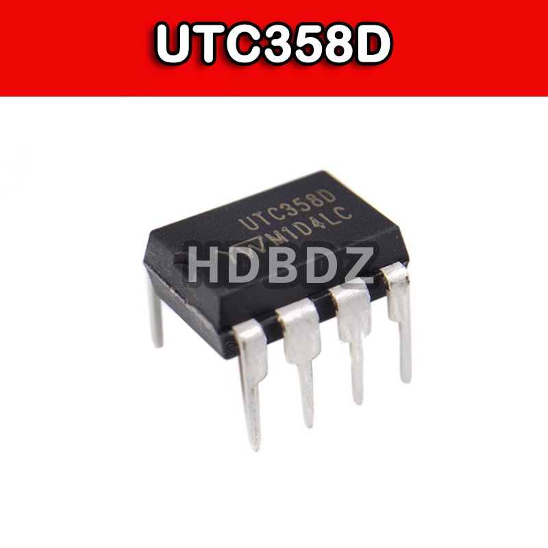 10~20PCS UTC358D  DIP-8 Bộ khuếch đại hoạt động Chip IC