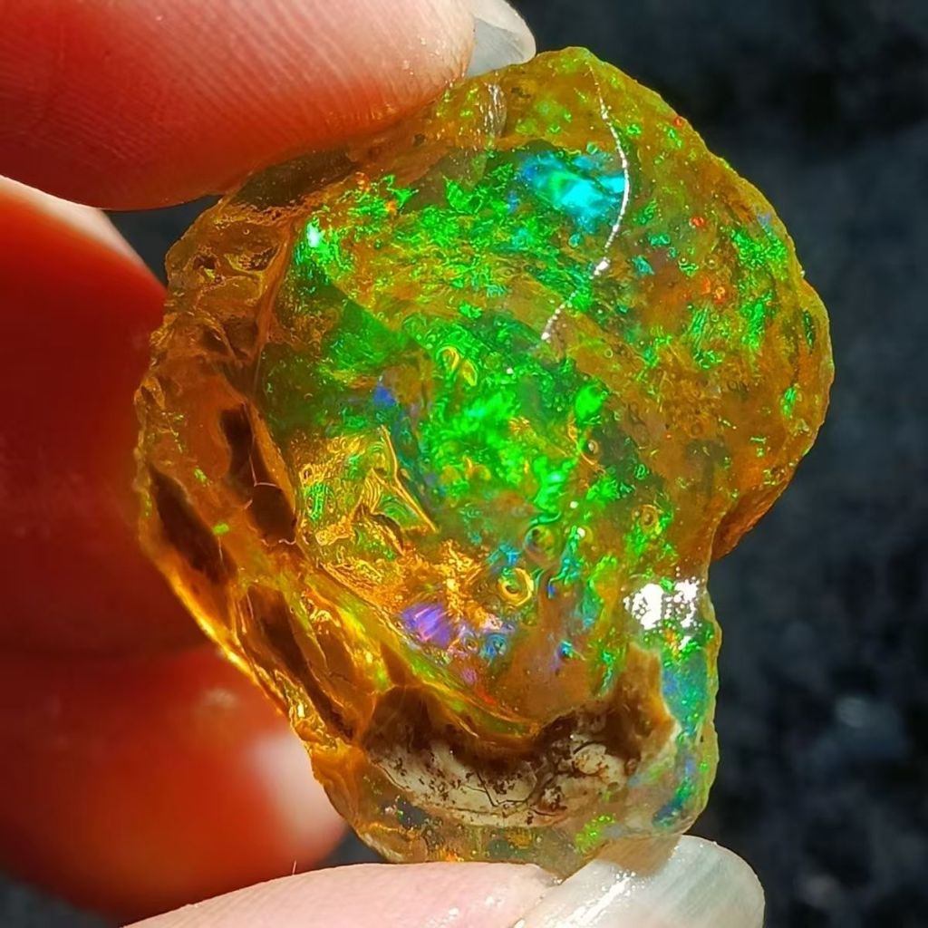 Đá thô Opal tự nhiên Một tốt đầy màu sắc 5-20g Đá thô Opal tự nhiên nguyên chất tự nhiên