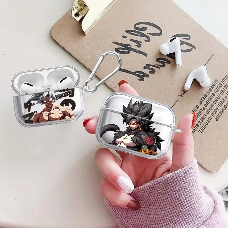 Dragons Ball Anime Goku Mềm Trong Suốt Tai Nghe Ốp Lưng Cho Airpods Pro 3 4 3 Pro2 Pro 1 2