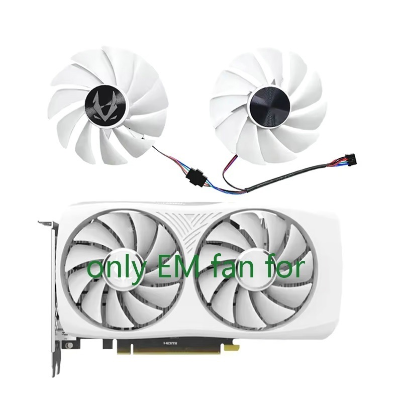 88mm GA92S2U Quạt làm mát thẻ Video EM cho ZOTAC RTX 4060 8GB TWIN EDGE OC TRẮNG Thẻ đồ họa thay thế