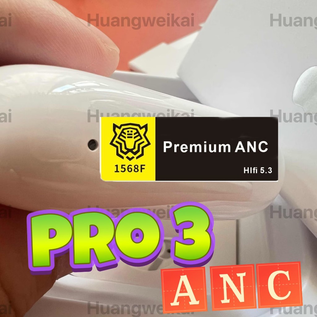 2026 Gen 4 【 Tiger 1568F HIFI 5.3 ANC real Premium 】 pro 3 Đổi tên Tai nghe Bluetooth không dây GPST