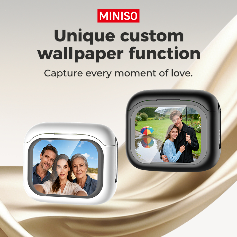 Tai nghe dịch Video MINISO MS103 AI Tai nghe không dây HIFI LCD Màn hình cảm ứng thông minh Tai nghe Bluetooth đa chức năng V6.0 ANC + ENC Tai nghe khử tiếng ồn | BigBuy360 - bigbuy360.vn