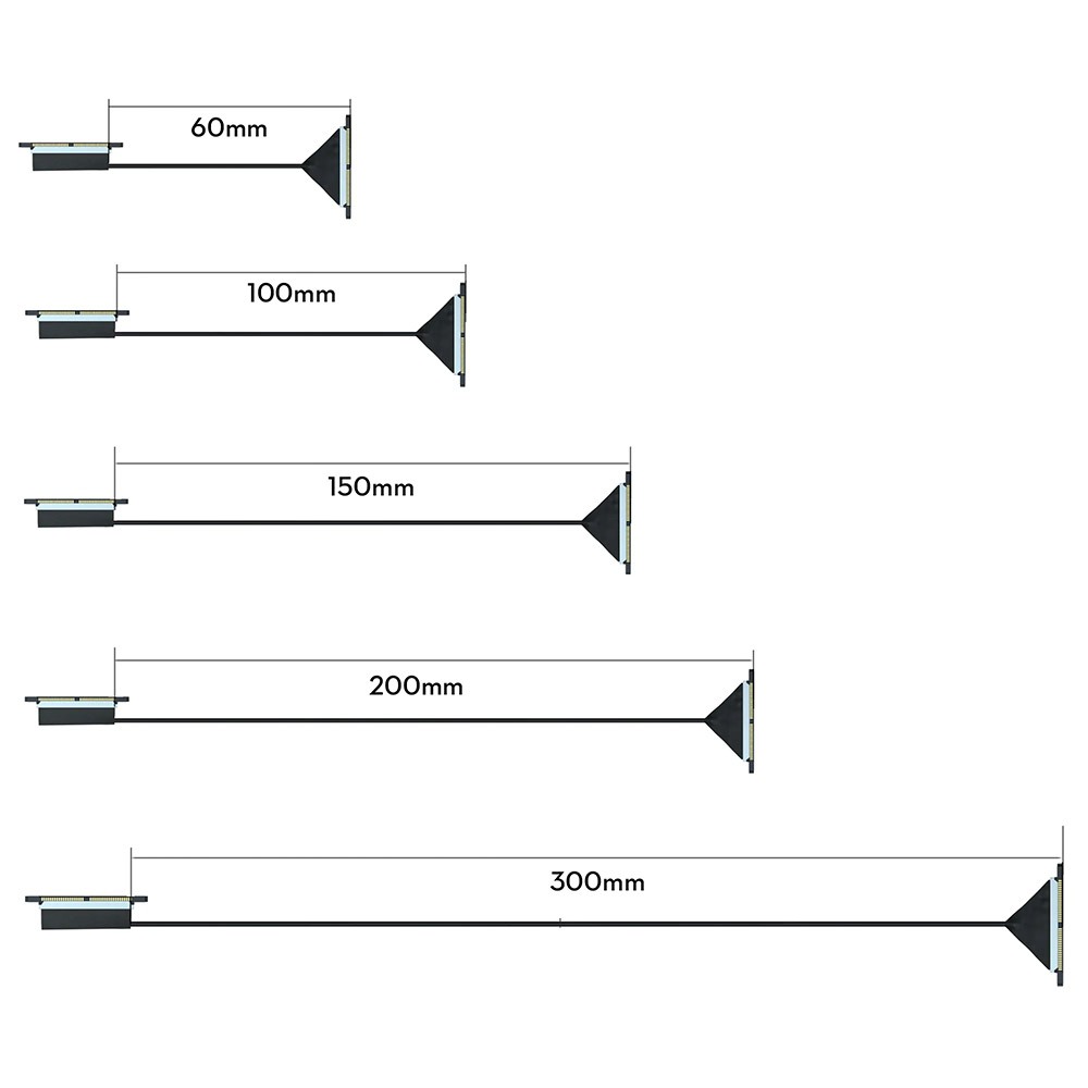 Cáp đồng trục O4 / O4 PRO tương thích linh hoạt 60 / 100 / 150 / 200mm Flywoo
