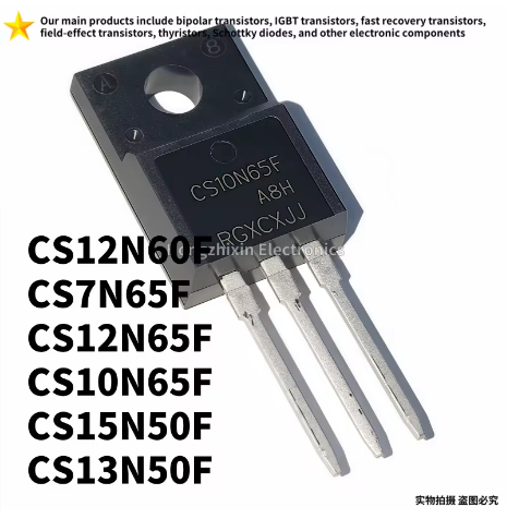 5 CÁINEW CS12N60F CS12N60 CS7N65F CS7N65 CS10N65F CS10N65 CS12N65F CS12N65 CS13N50F CS13N50 CS15N50F