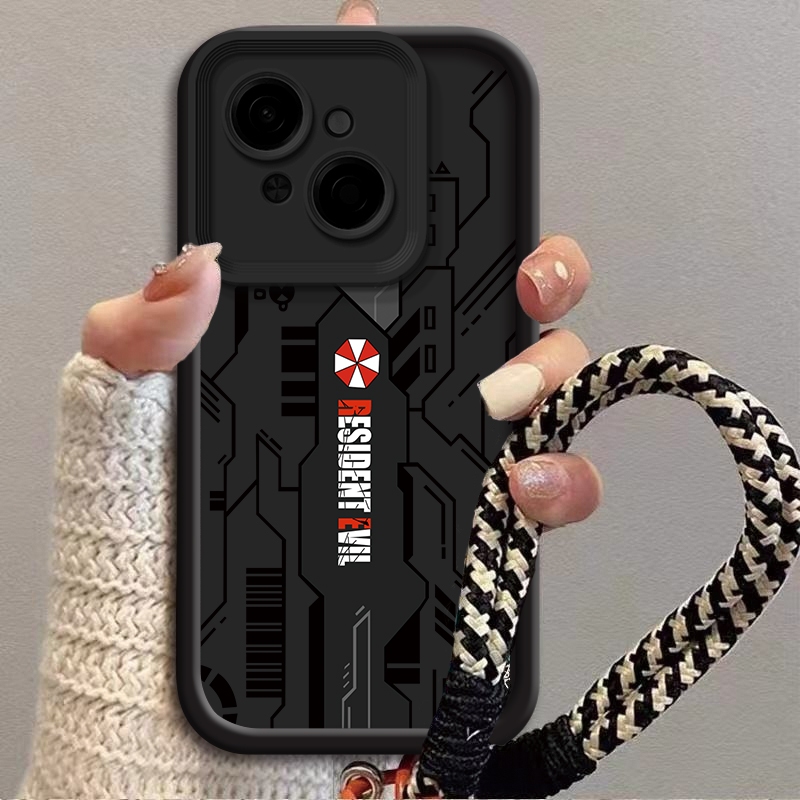 Ốp Lưng Resident Evil Cho Tecno POP 9 Tecno POP 10 SPARK GO 1 SPARK GO 1S SPARK GO 2025 SPARK GO2 = 