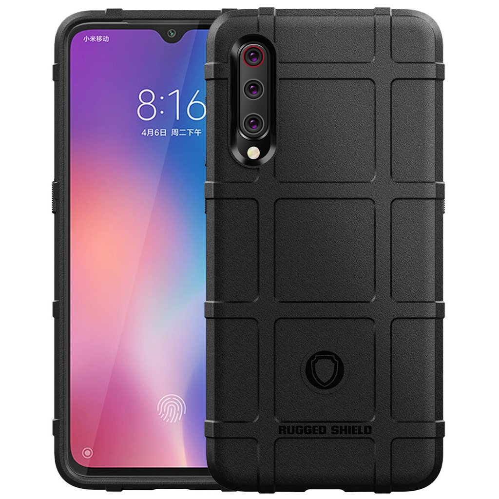 Armor Heavy Matte Case cho Xiaomi 9 Mi9 Pro 5G Vỏ điện thoại silicon chống gõ cho mi 9 mi9pro 5g Vỏ 