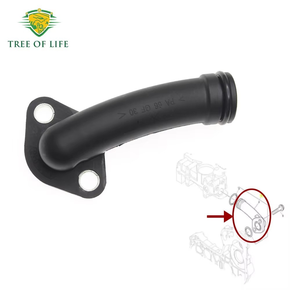 Kết nối ống bơm trở lại nước 4133L048 cho động cơ Perkins 1104 1104C 1104D-44T 1104D-44TA 1104C-44T 