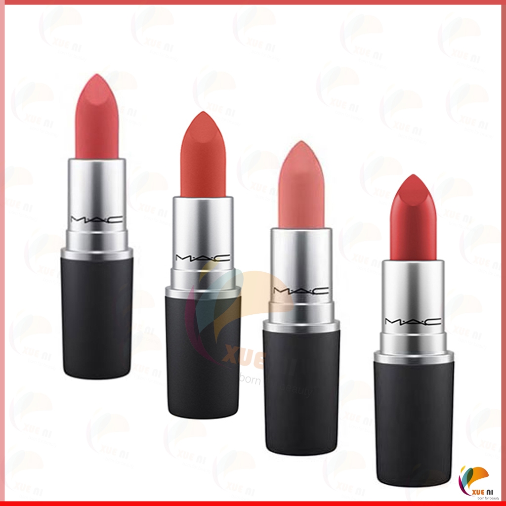 MỚI Satin ánh sáng 834 Son môi mờ Cửa hàng đặc sản Mac Meike Youwu son môi mùa xuân 316 hạt tiêu sươ