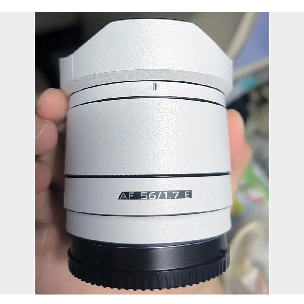 Nhãn Dán Tùy Chỉnh Cho Viltrox AF 56mm F1.7 XF Decal Da Ống Kính Vinyl Bọc Phim Bảo Vệ Áo E Mount AF