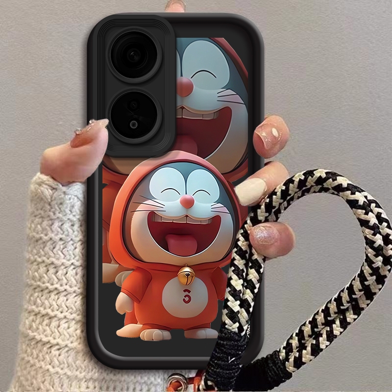 Vỏ Doremon Cười Cho Oppo Reno8T 5g oppo RENO4Z 5G oppo RENO5F RENO5 LITE oppo RENO6Z 5G RENO5Z RENO7