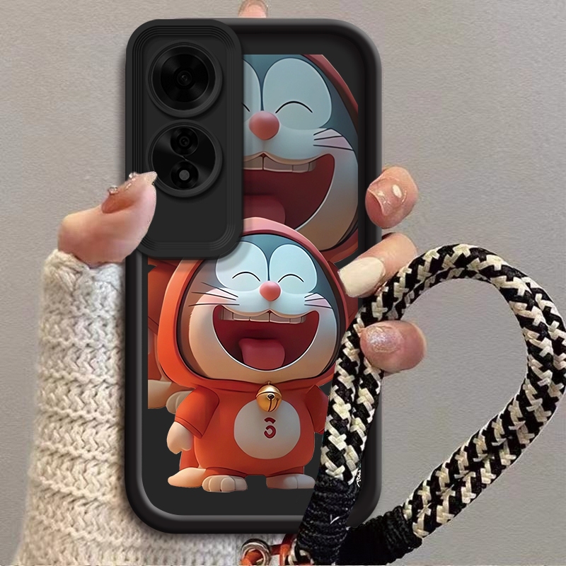 Cười Doremon Vỏ Cho Oppo A58 oppo A58 5G oppo A78 5G oppo A54 oppo A55 5G oppo A56 Oppo A77 5G oppo 