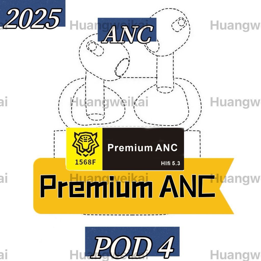 2026 Gen4 【 TYPE-c pro 3 ANC real Premium 】 Pro 2 Đổi tên Tai nghe Bluetooth không dây GPSTWS Super 