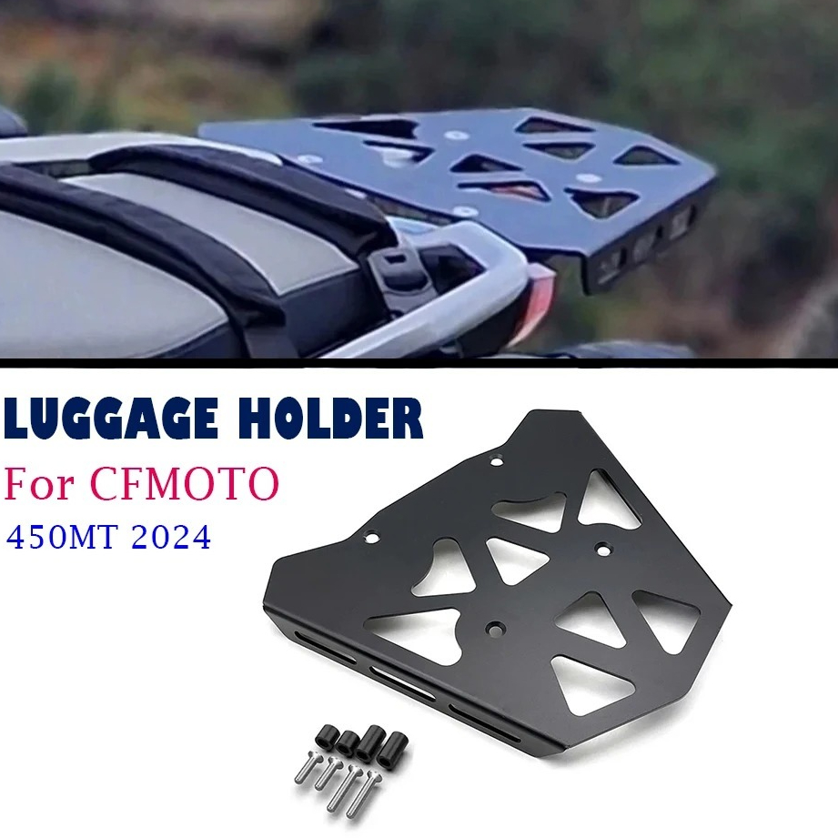 Dành Cho CFMOTO IBEX 450 450MT 450mt 2024-2025 Phía Sau Hành Lý Giá Đựng Xe Máy Hàng Hóa Bảo Quản Đu