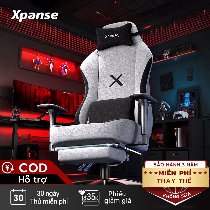 Ghế game Xpanse 003 vải Nano-Tech, có đệm không cánh nâng cấp, ghế văn phòng ghế làm việc | 30 Ngày Thử | BigBuy360 - bigbuy360.vn