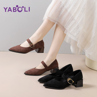 Nhập khẩu từ Việt Nam - Giày cao gót mũi nhọn cao 3cm dành cho nữ, đế vát, thoáng khí và mát mẻ.