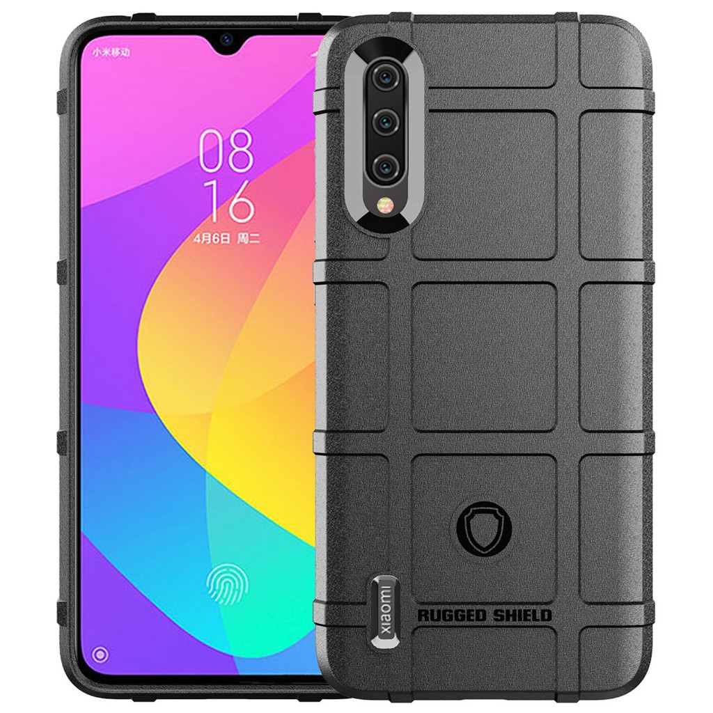 Vỏ Giáp Lá Chắn Cho Xiaomi 9lite Mi CC9 Mi9 lite Mi A3Lite Vỏ Điện Thoại Cao Su Cho mi9lite micc9 Ch