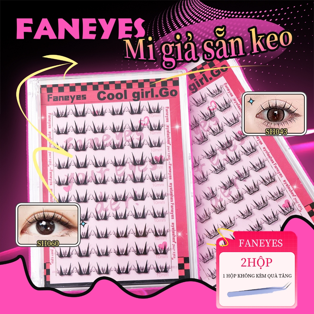 Miếng Mỏng Nhỏ Phong Cách Thường Ngày Lông Mi Giả Dung Tích Lớn Không Keo Mẹ Cảm Thấy Dày Lông Mi Tự Nhiên Manu