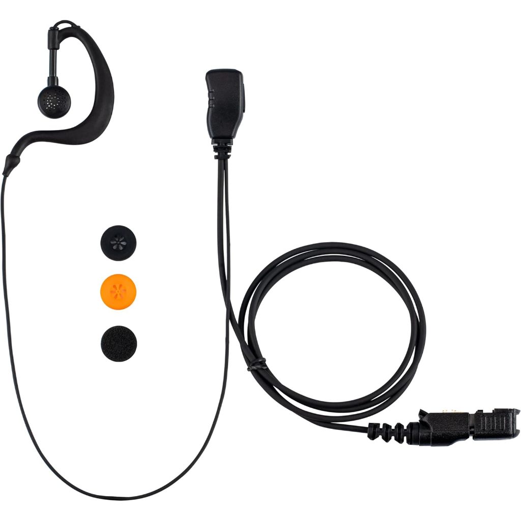 Tai nghe XPR 3550e G Shape Tương thích với Tai nghe Motorola XPR 3300e (3300 3500) Đầu nối cường độ 