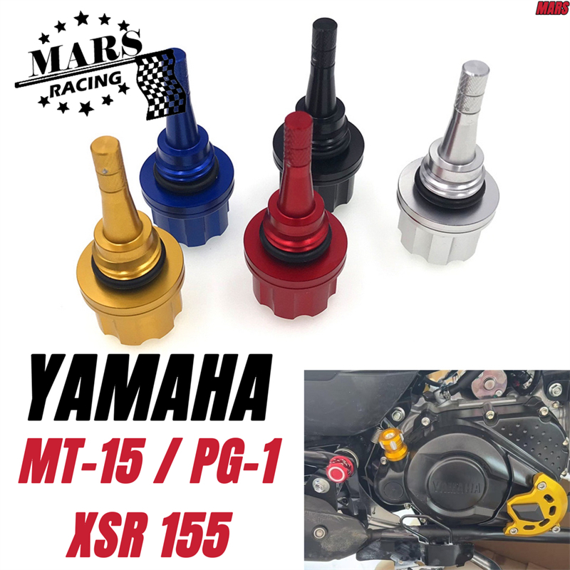 Dành Cho Xe YAMAHA MT-15 MT15 XSR155 PG-1 XSR 155 PG 1 2017-2024 2025+ Que đo dầu máy, nắp đậy dầu m
