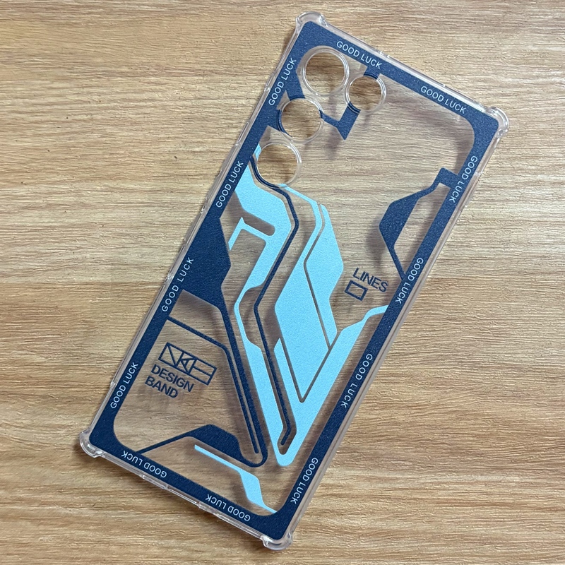 Dành Cho Nubia Red Magic 11 Air 5G Pha Lê HD Sơn Túi Khí Bảo Vệ Mờ Mặt Sau Cho Nubia Red Magic 11Air