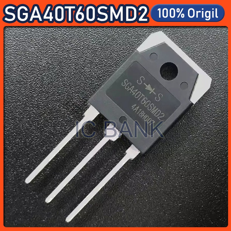 2 Chiếc Chính Hãng SGA40T60SMD2 TO-3P 40T60SMD2 to3p 40A 650V IGBT Transistor Mới