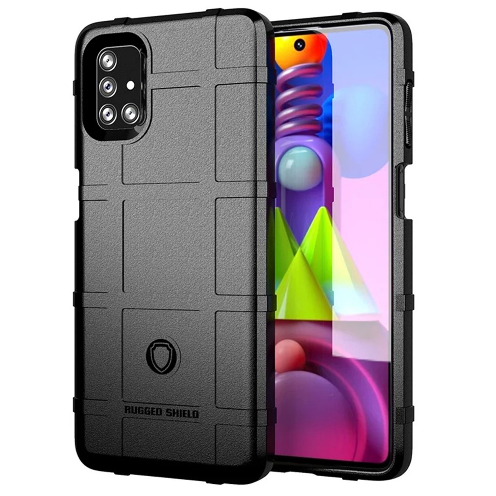 Vỏ Giáp Lá Chắn Cho Samsung Galaxy M51 Ốp Lưng Silicon Mềm Cho Samsung M51 Chống Gõ Mờ Vỏ Điện Thoại