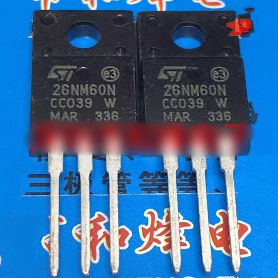 5 bóng bán dẫn 26NM60N STF26NM60N TO-220F 600V 20A