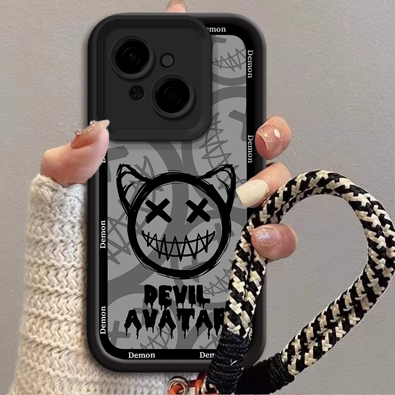 Vỏ Quỷ Cho Tecno POP 9 Tecno POP 10 SPARK GO 1 SPARK GO 1S SPARK GO 2025 SPARK GO2 = SPARK GO 2S Vỏ 