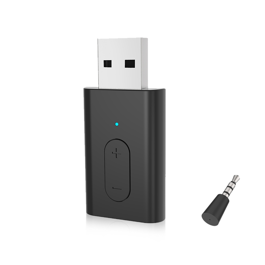 Bộ chuyển đổi Bluetooth USB-A Thích hợp cho PS5, TV và máy tính, Bộ phát Bluetooth 5.3, SBC, Tự điều