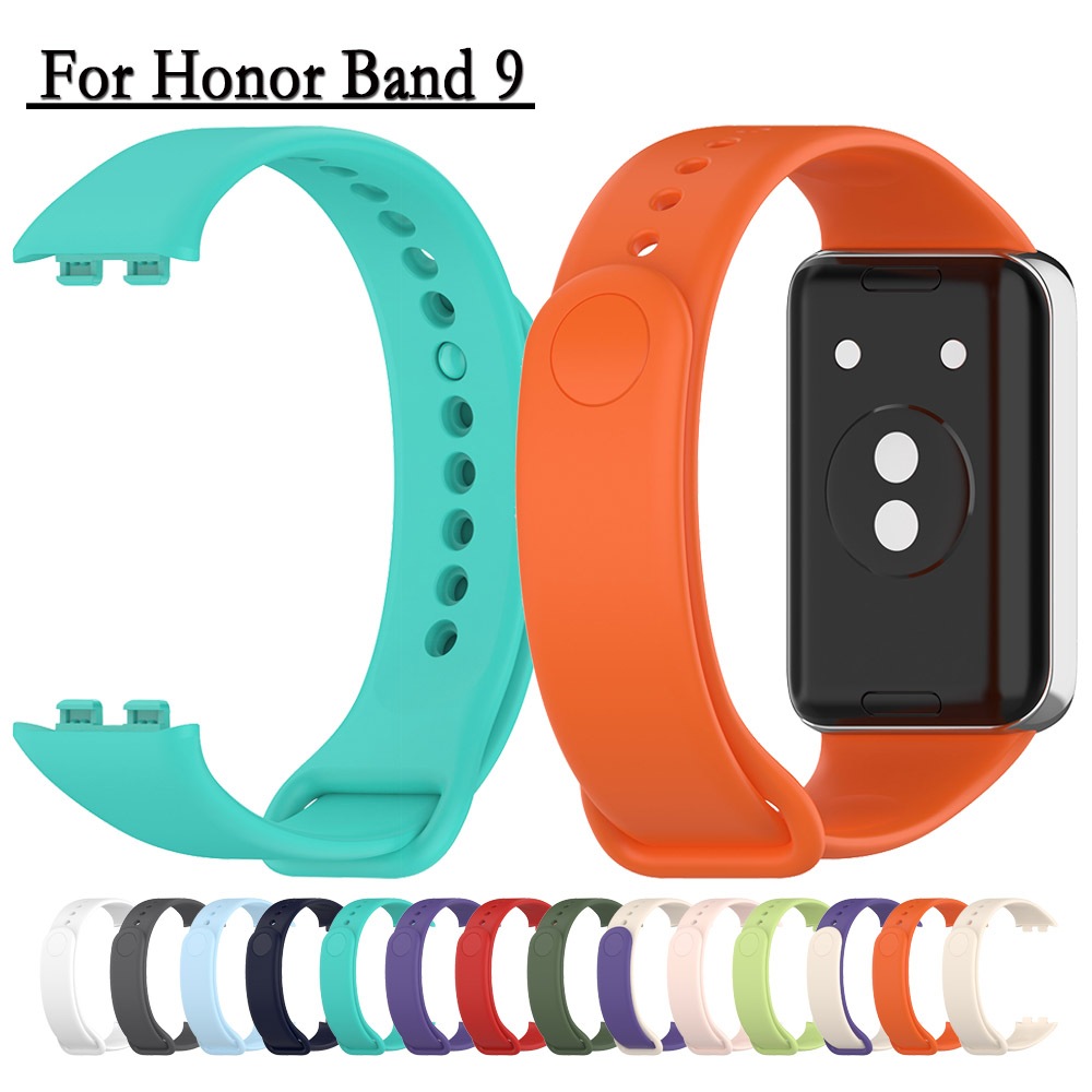 Dành Cho Honor Band 9 Dây Đeo Đồng Hồ Silicon Mềm Chất Lượng Cao Và Dây Đeo Tay Bền Cho Honor Band 9