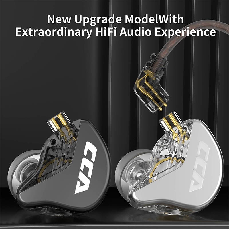 Màng tai nghe năng động CCA CRA HIFI in-ear có dây sốt trong tai trò chơi có độ phân giải cao chất l