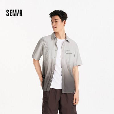 Semir - Áo sơ mi tay ngắn nam cổ điển tiện ích, phong cách thời trang mùa hè