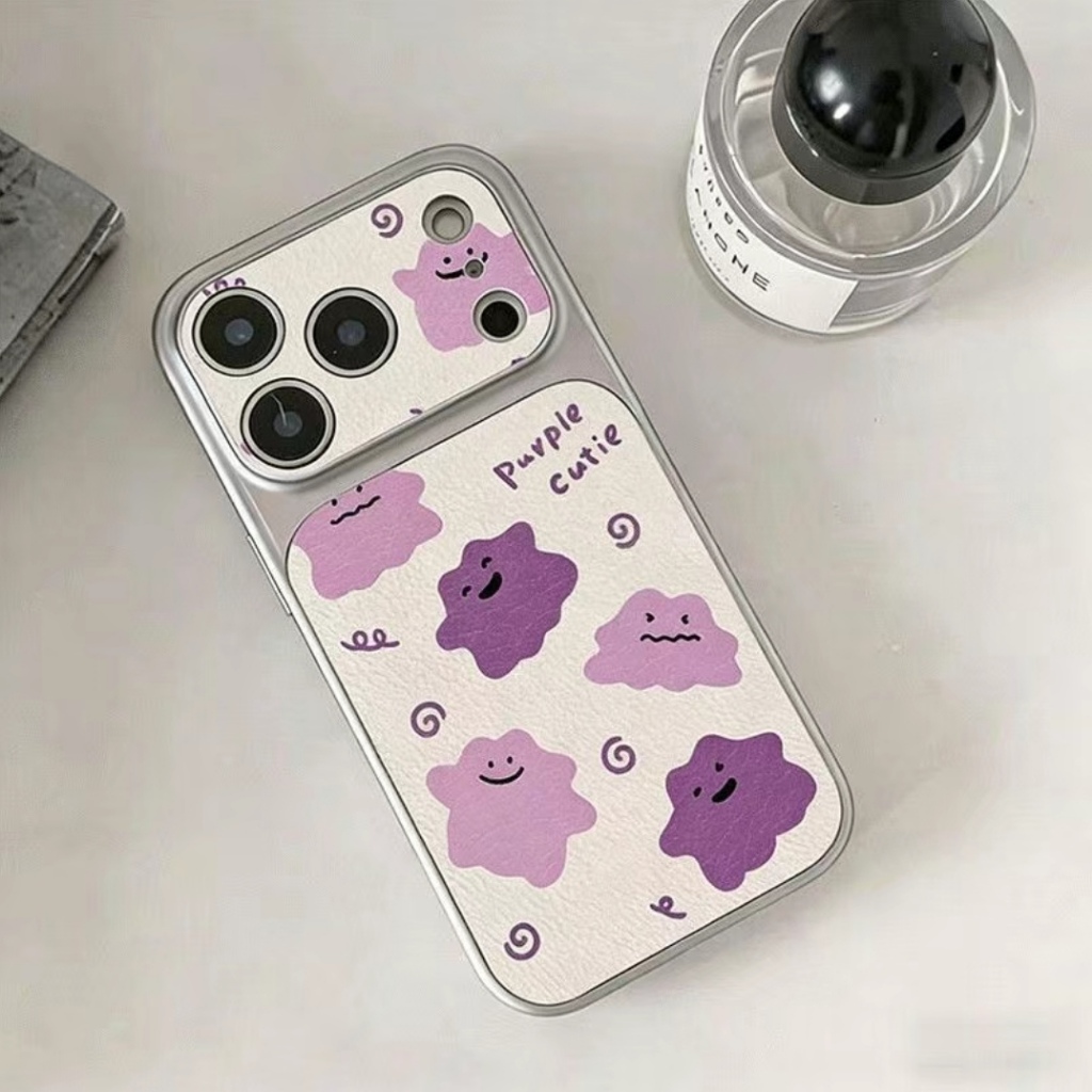 Pokemon Ditto Cho iPhone 17Promax Ốp Lưng Điện Thoại 16Pro 13 Bạc Chống Sốc iPhone Dành Cho iPhone 1