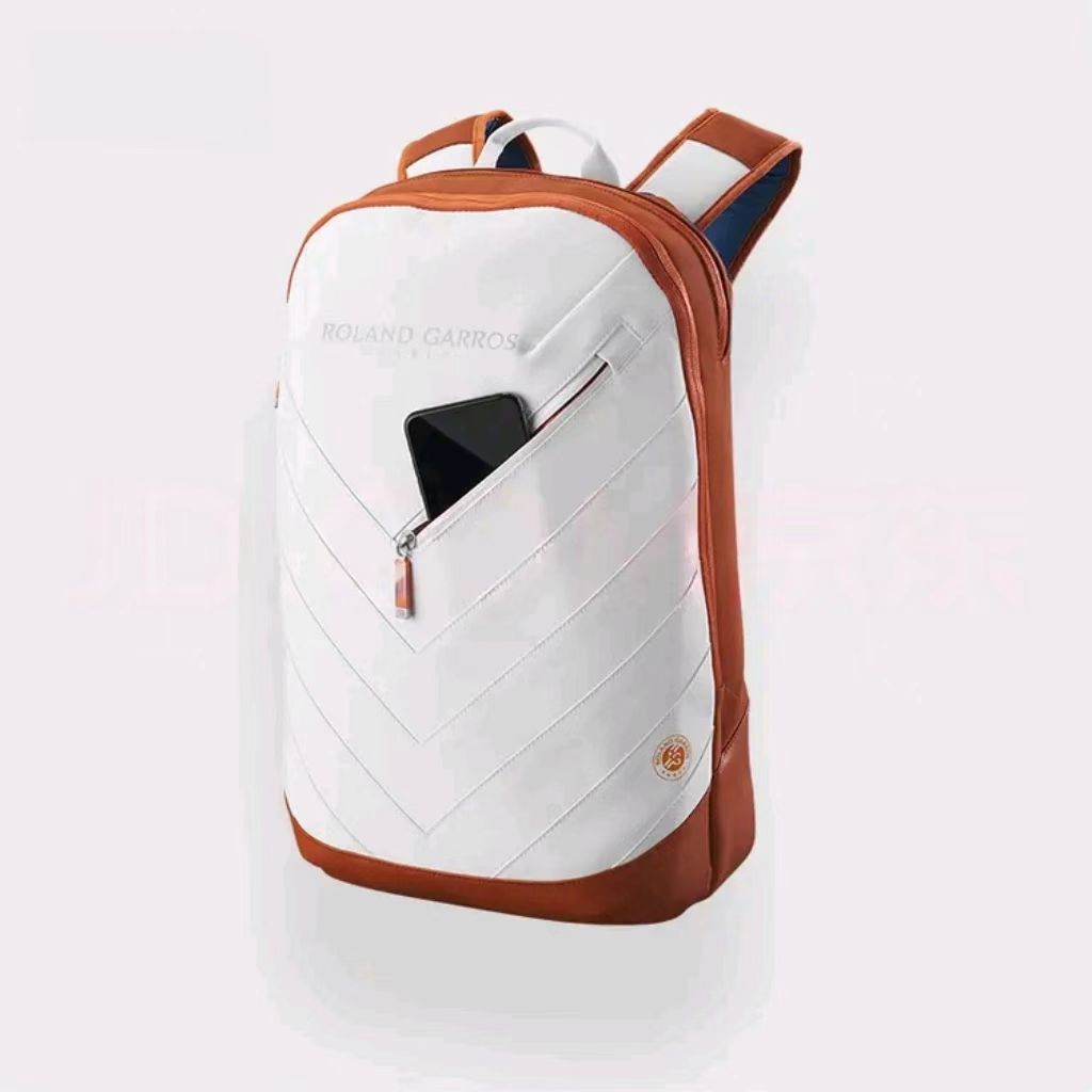 Túi đựng vợt tennis, cầu lông Wilson dạng ba lô Roland-Garros ROLAND GARROS 2024 Super Tour.
