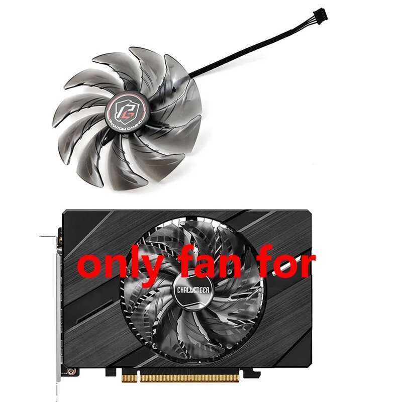 95MM FDC10U12S9-C Arc A380 Quạt Làm Mát Cho Asrock Arc A380 6GB Challenger ITX OC Video Card Fan