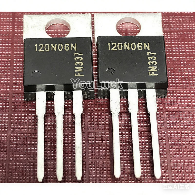 5 chiếc 120N06N IPP120N06NG TO-220 75A / 60V N-Channel MOSFET Transistor mới nguyên bản